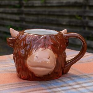 Highland Cow Dark Mug