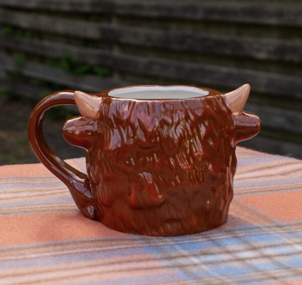Highland Cow Dark Mug - Image 2