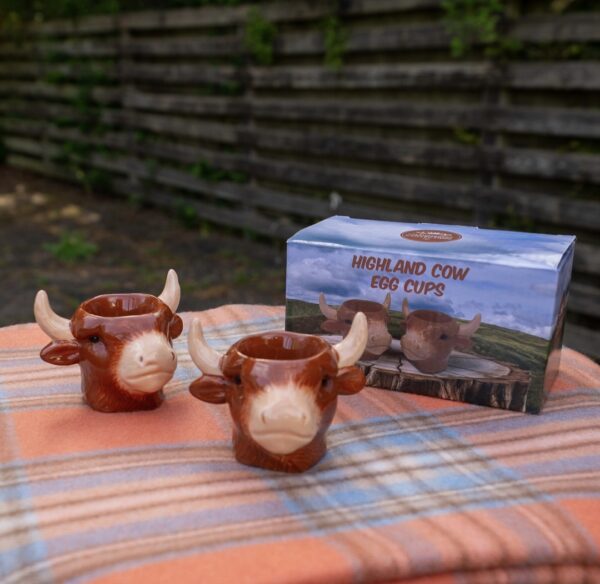 Highland Cow Egg Cups - Image 2