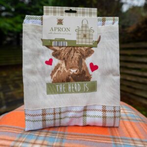 Highland Cow Apron